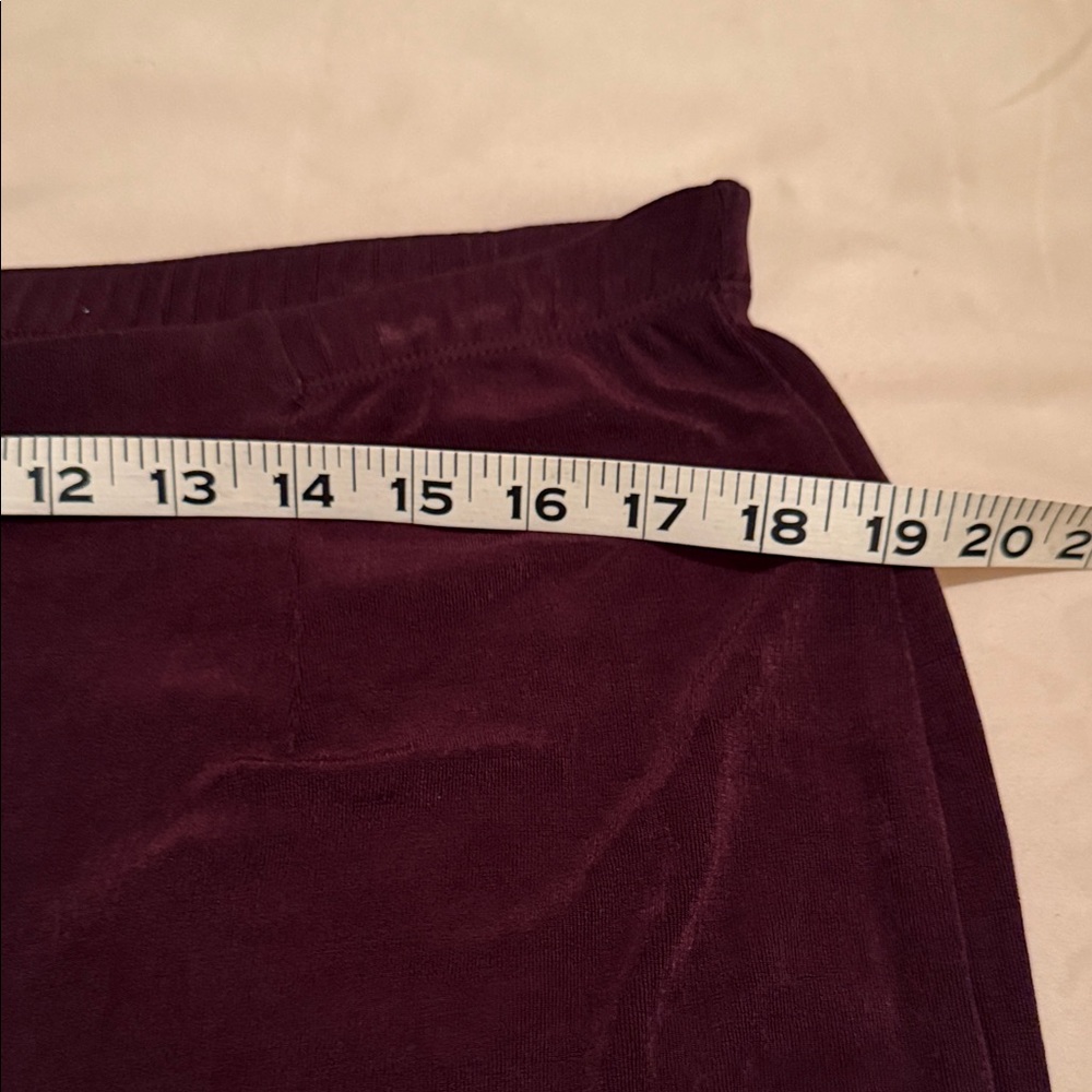 Chico's Travelers Women's Straight Leg Pants & Top - Purple Size 3 - Picture 2 of 8